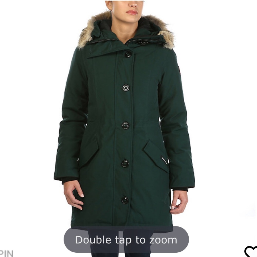 Canada Goose Rossclair Parka in Algonquin Green